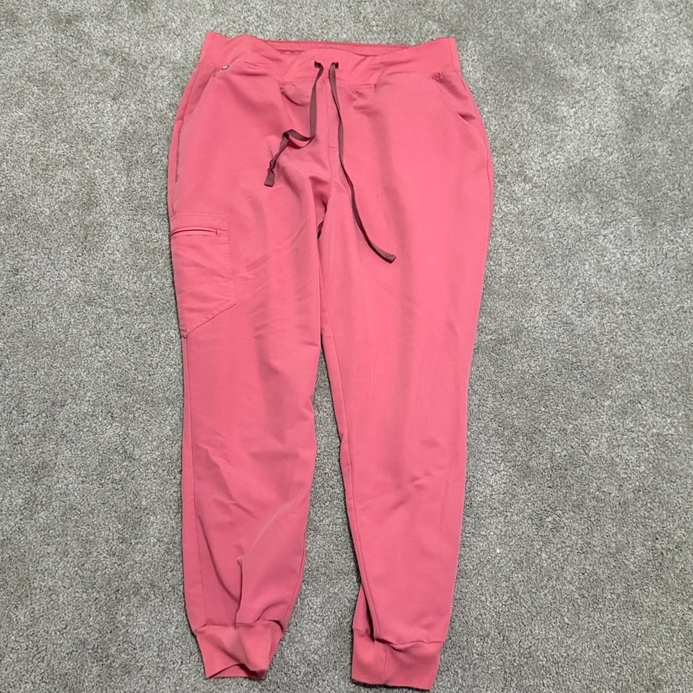 Desert Rose Zamora™ High Waisted - Jogger Scrub Pants - XL